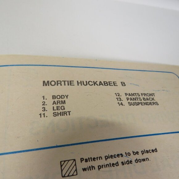 McCalls 720 Attic Babies Craft 27" Doll Sewing Pattern Boy & Girl UNCUT - Picture 9 of 13